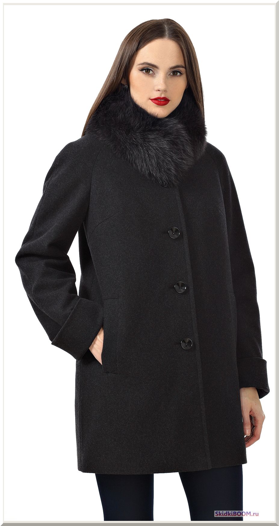 Как выбрать женское зимнее пальто - черное пальто