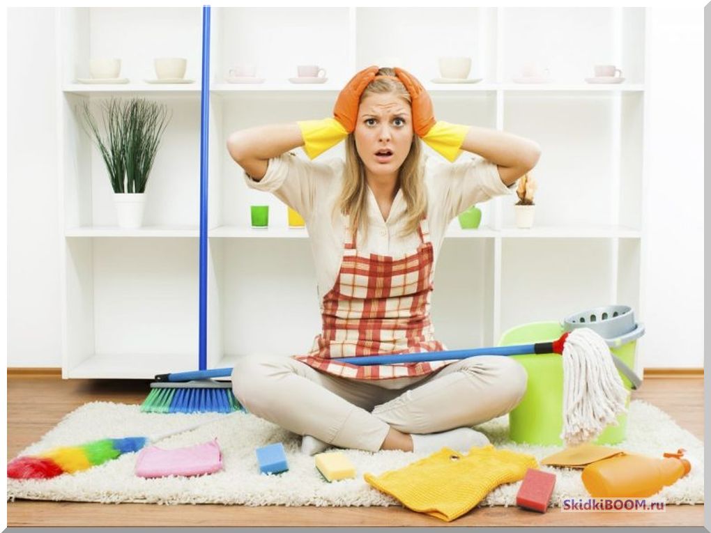 Как не превратиться из женщины в домохозяйку - уборка дома