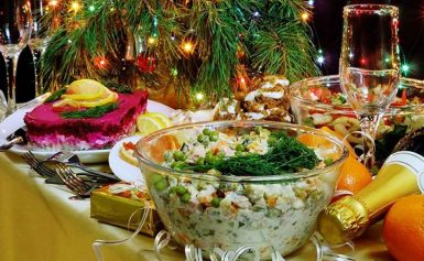 Какие салаты готовить на новый год 2018?