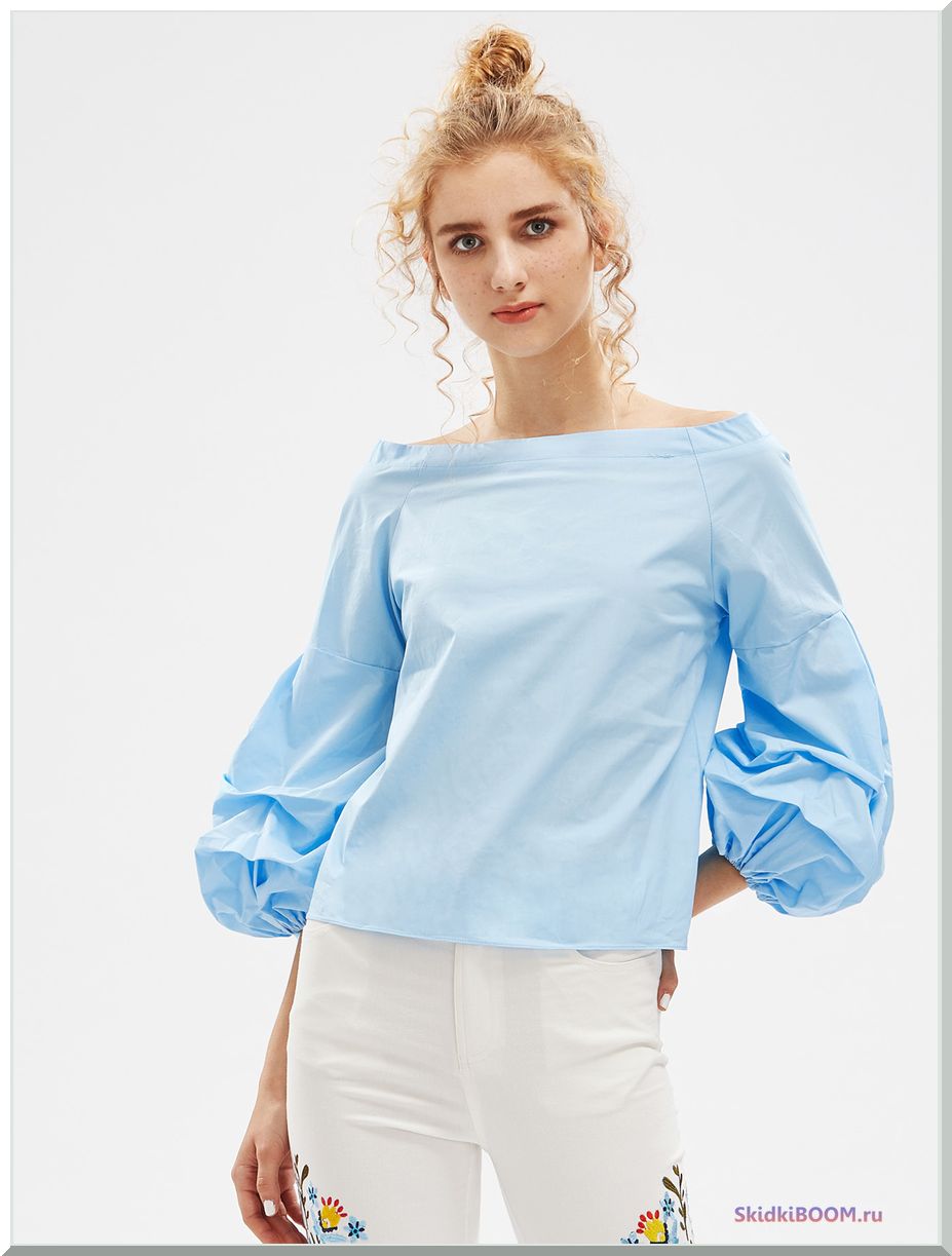 Модные тенденции в одежде блузка рукова-фоналик